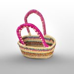 Ergonomically designed handles of Carry Basket (30.48 x 17.78cm) provide a comfortable grip, allowing you to carry belongings effortlessly