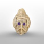 Embrace the art of organization with a touch of sophistication through Decorative Basket (15.24 x 15.24cm)