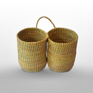 Basket stand (10.16 x 20.32cm) brings a sense of eco-conscious sophistication to the home